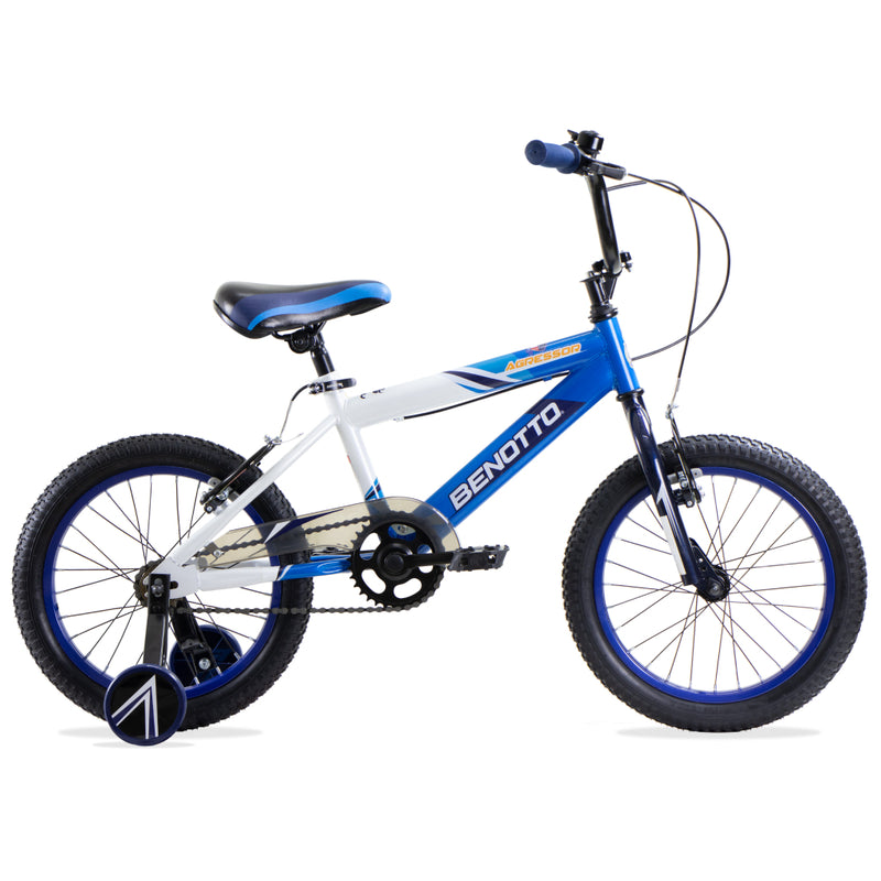 Bicicleta Benotto Agressor R16 Niño Blanco/Azul